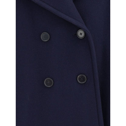Chloé Blue Wool Coat