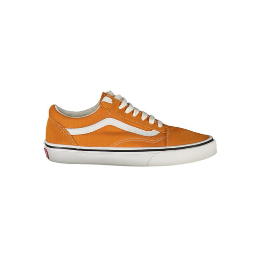 Vans – Orangefarbener Polyester-Sneaker