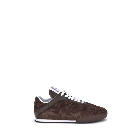 Chloé Brown Kalbsleder Bos Taurus Low-Top Sneaker