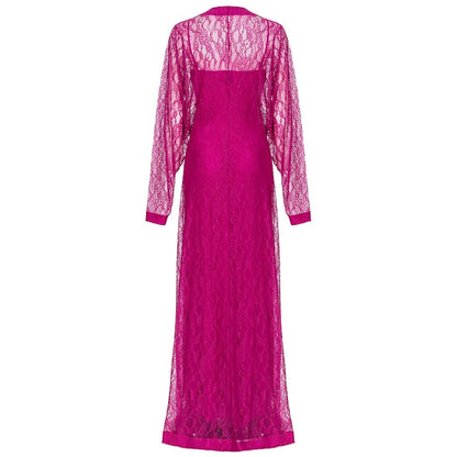 PINKO Purple Nylon Dress