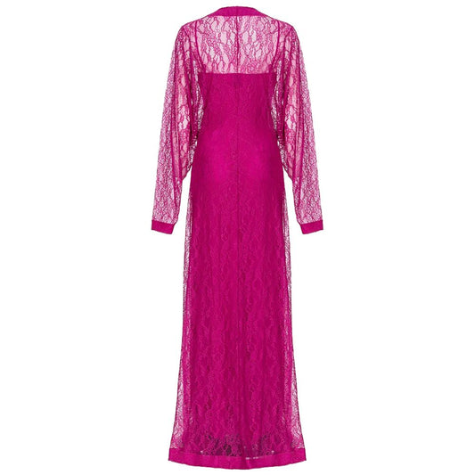 PINKO Purple Nylon Dress