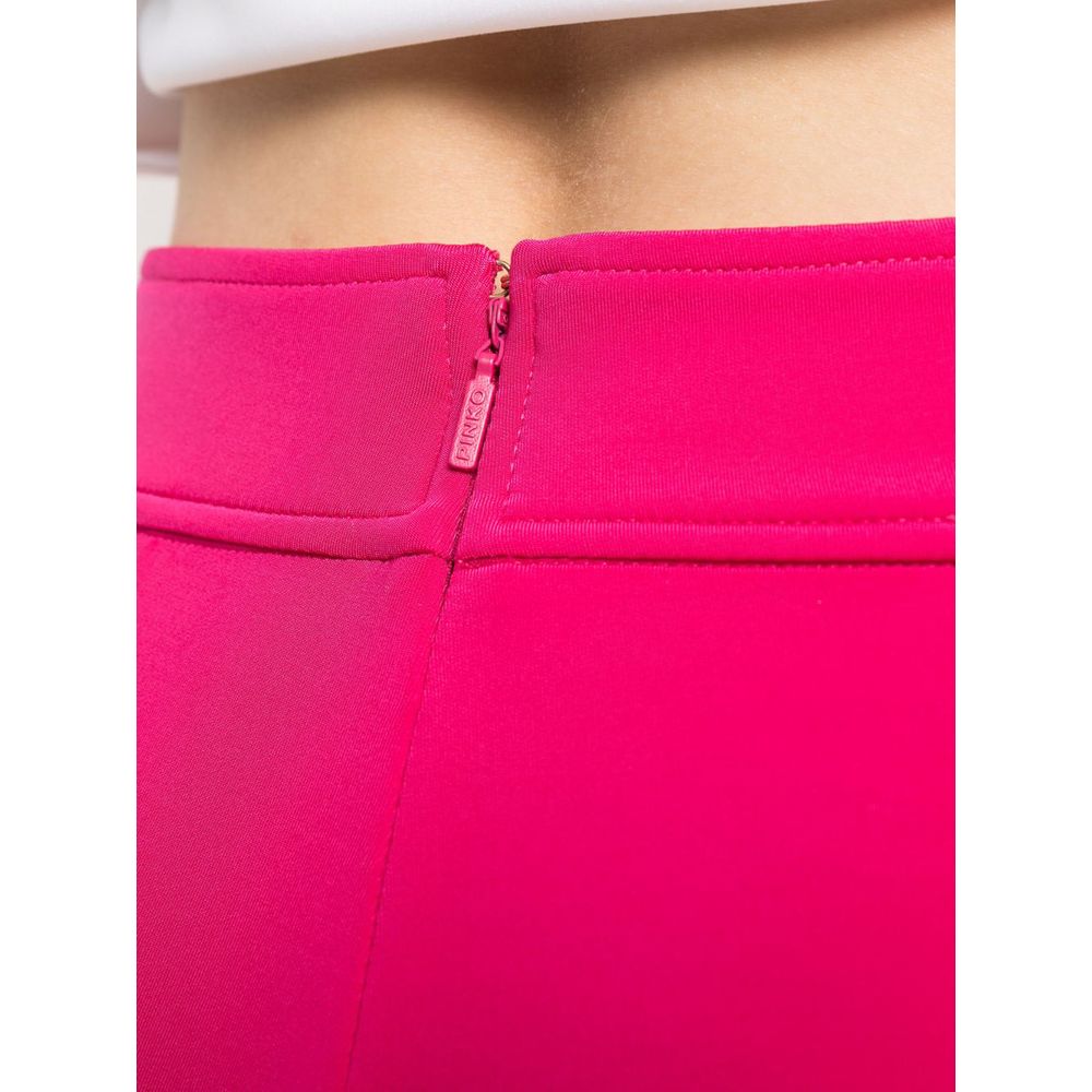 PINKO Fuchsia Viskose Damenhose