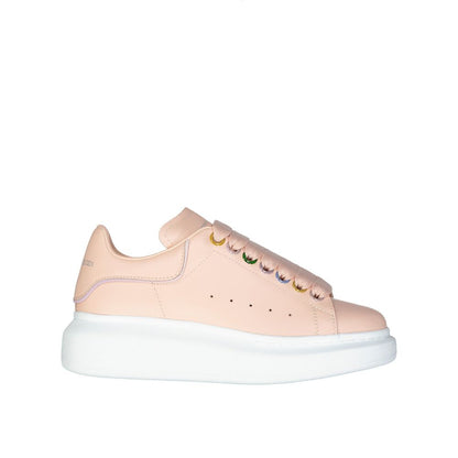 Alexander McQueen Mehrfarbige Chunky Sneakers aus Kalbsleder