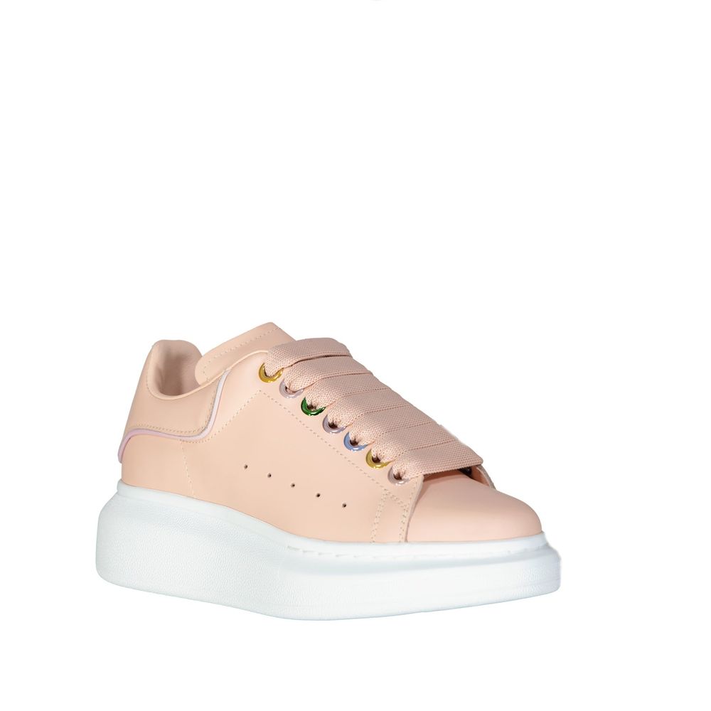 Alexander McQueen Mehrfarbige Chunky Sneakers aus Kalbsleder