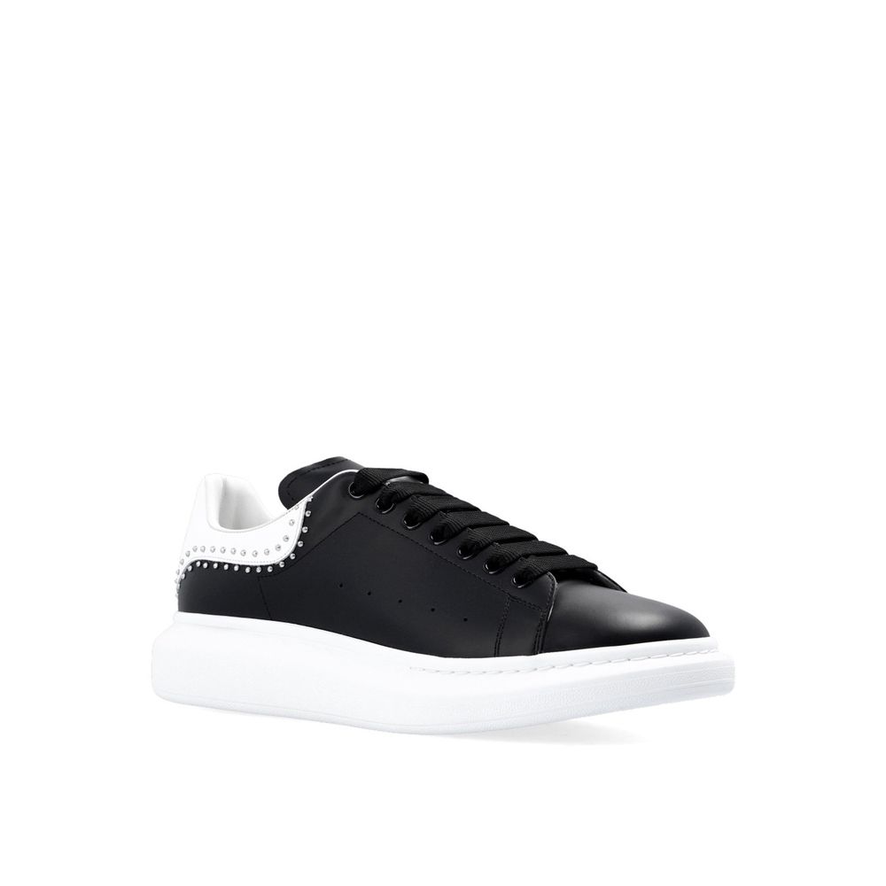 Alexander McQueen Schwarze Chunky-Sneaker aus Kalbsleder