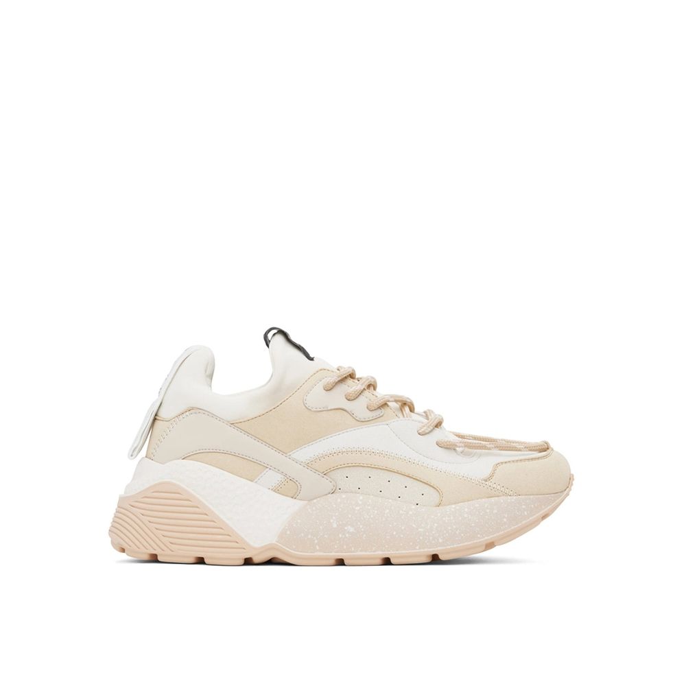 Stella McCartney Gelbe Vegane Leder-Sneaker mit Klobigem Profil