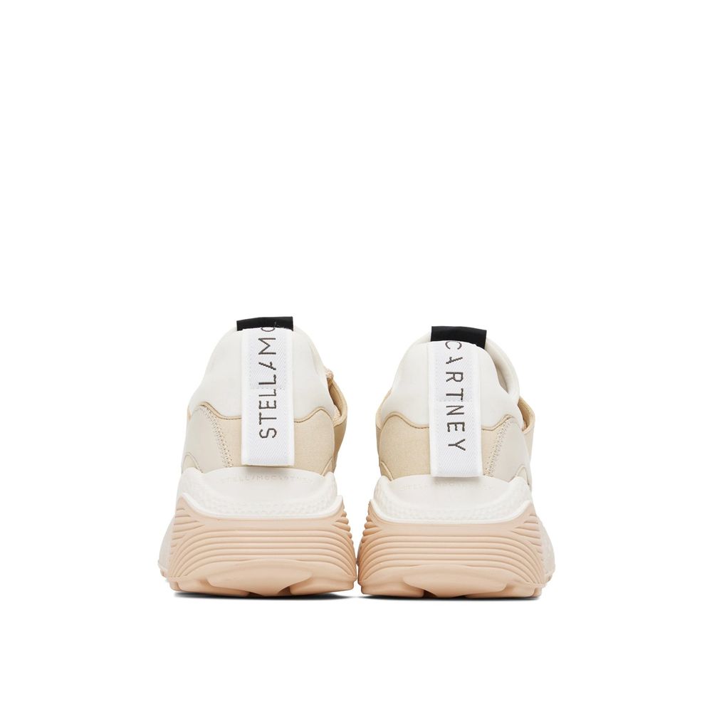 Stella McCartney Gelbe Vegane Leder-Sneaker mit Klobigem Profil