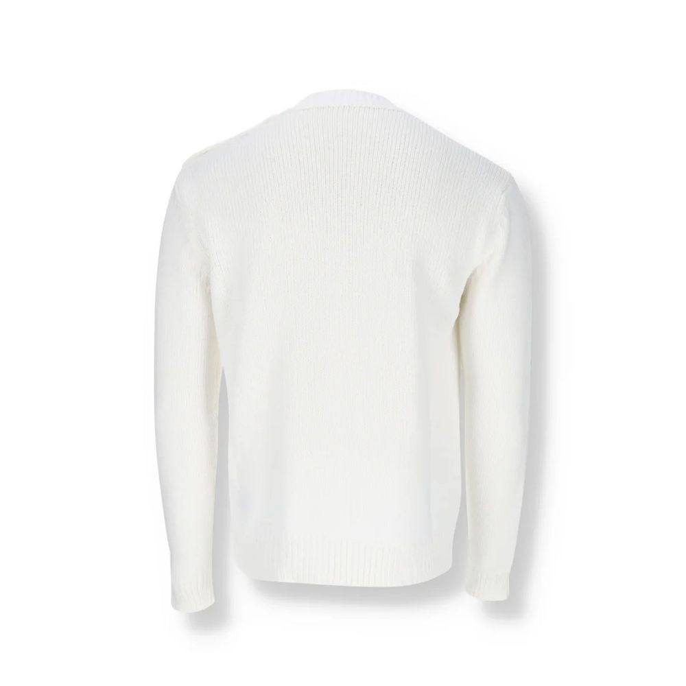 Balmain – Weißes Baumwoll-Sweatshirt