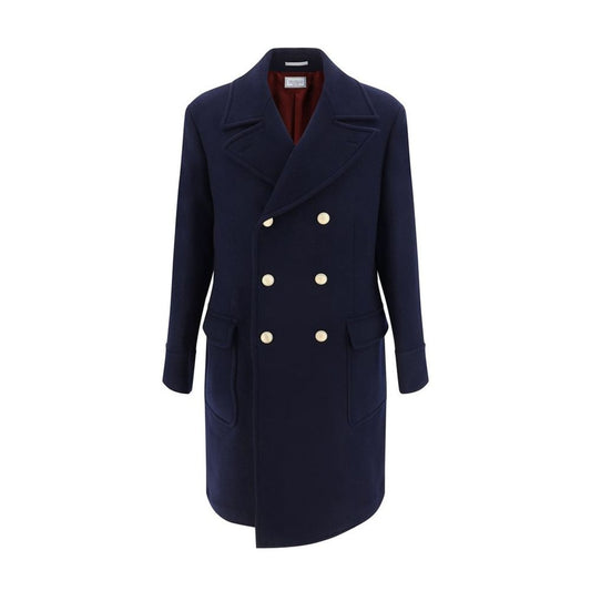 Brunello Cucinelli Martingale Zweireihiger Mantel