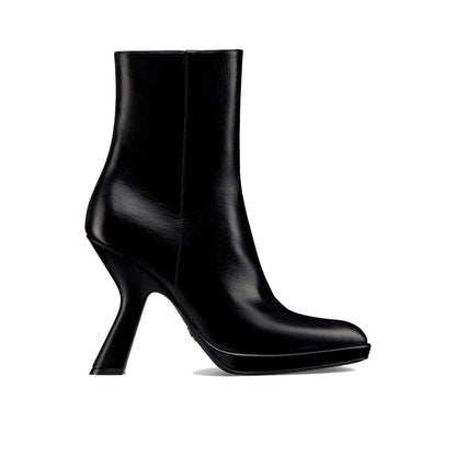 Dior Stiefeletten aus schwarzem Kalbsleder