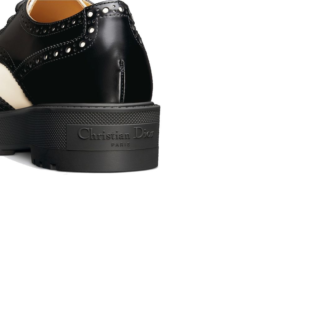Dior Oxfords und Derbies aus schwarzem Kalbsleder