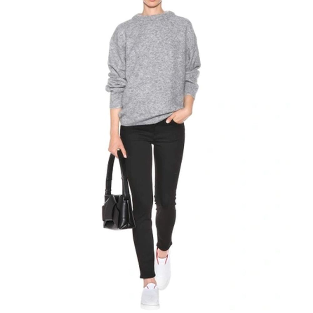 Acne Studios Schwarze Skinny Jeans aus Baumwolle