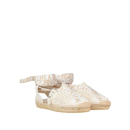 Stella McCartney – Espadrilles aus Canvas mit Logo