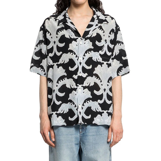 Valentino Garavani – Bowlinghemd mit Metamorphos-Wanddruck