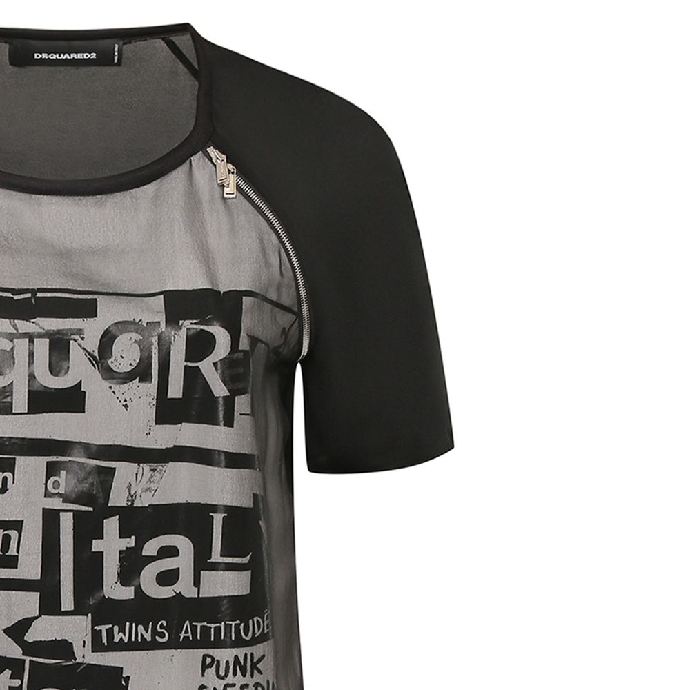 Dsquared² Minikleid aus Seide mit Print