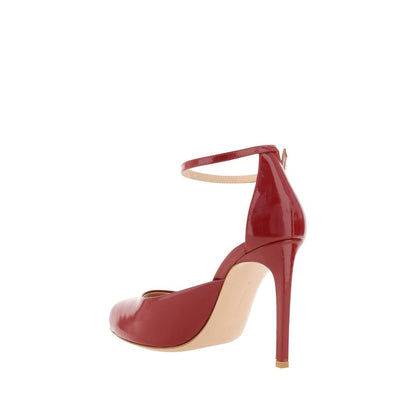 Gianvito Rossi Nuit 95 Pumps aus Glanzleder