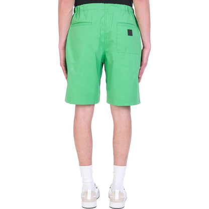 Kenzo Grüne Baumwoll-Shorts