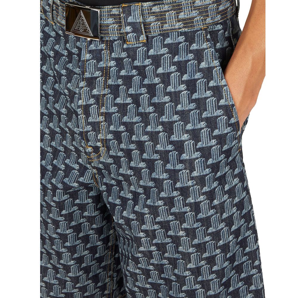 Lanvin Jeans-Shorts in Blau