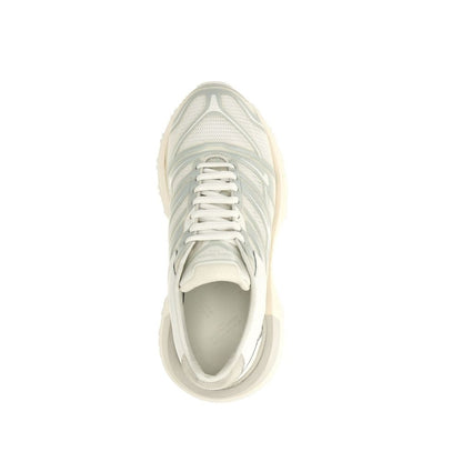 Maison Margiela White Fabric Athletic Sneakers