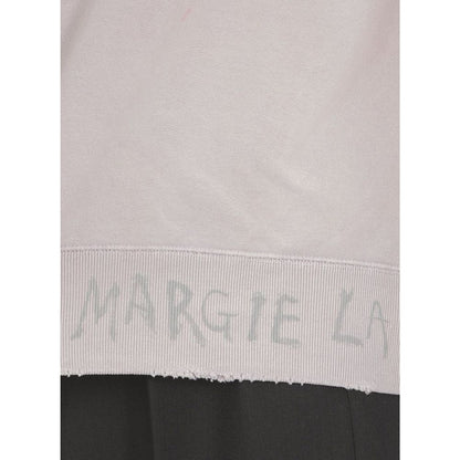 Maison Margiela Baumwoll-Sweatshirt in Lila