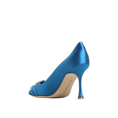 Manolo Blahnik Maida 090 Satin-Pumps