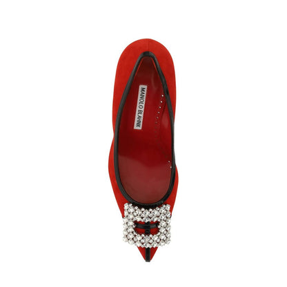 Manolo Blahnik Tuberian 90 Wildlederpumps