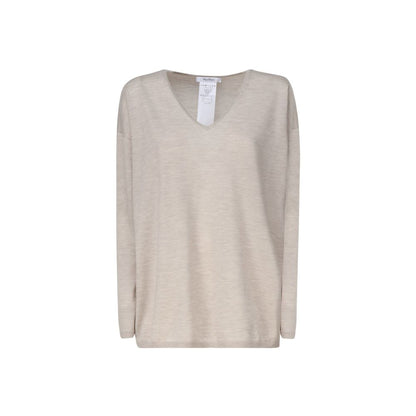 Max Mara Beige Kaschmirpullover aus Kaschmir