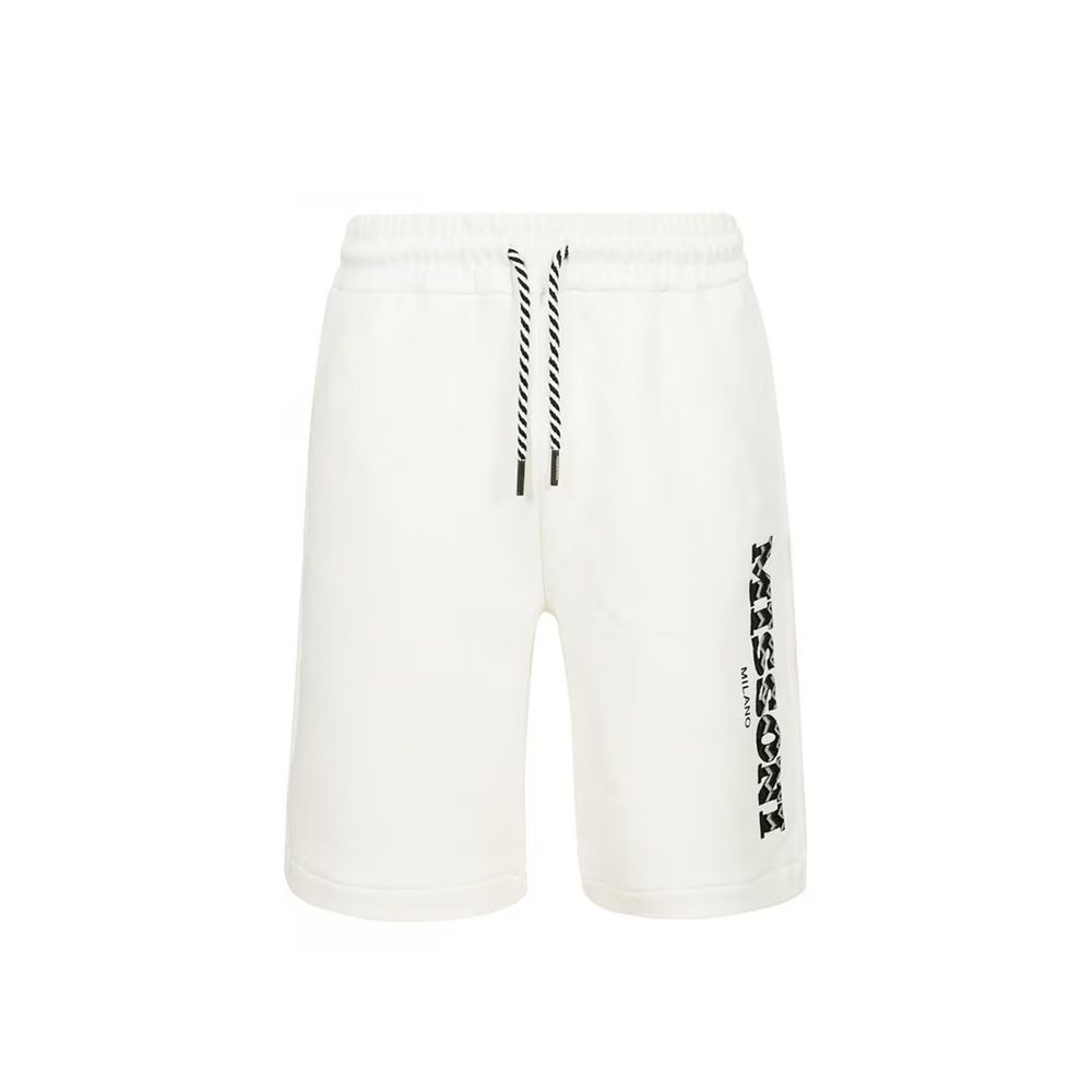 Missoni Weiße Baumwollshorts