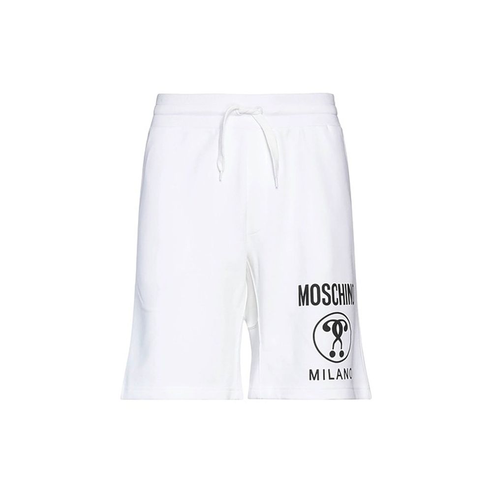 Moschino Couture Weiße Baumwollshorts