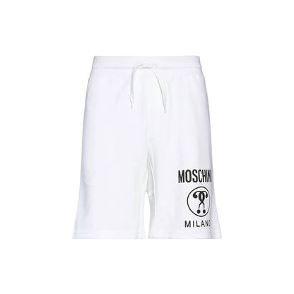 Moschino Couture Weiße Baumwollshorts