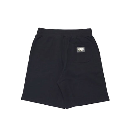 Schwarze Baumwollshorts von Moschino Couture