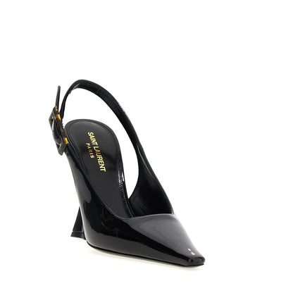 Saint Laurent „Dune“ Slingback-Pumps aus Leder