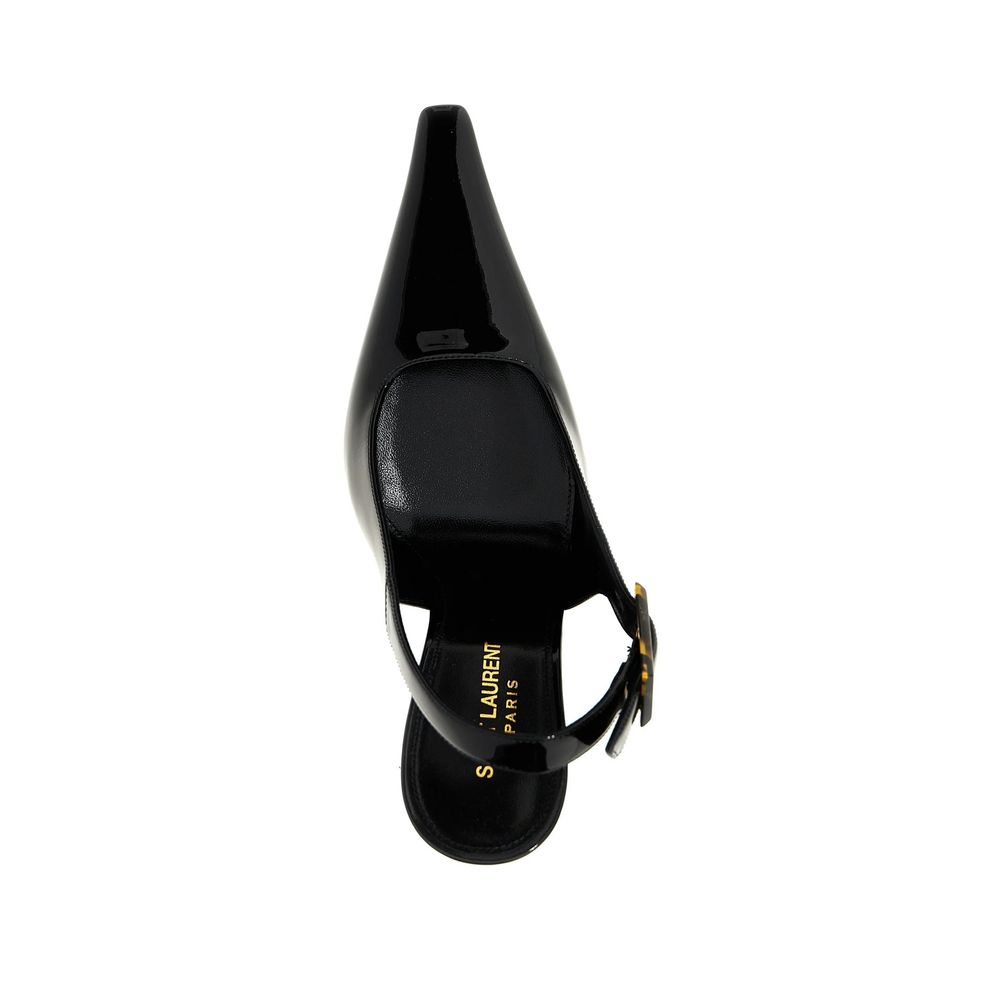 Saint Laurent „Dune“ Slingback-Pumps aus Leder