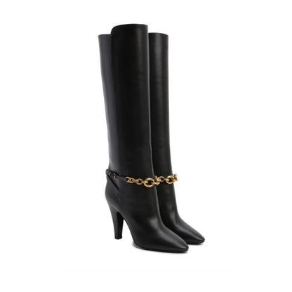Saint Laurent Lederstiefel