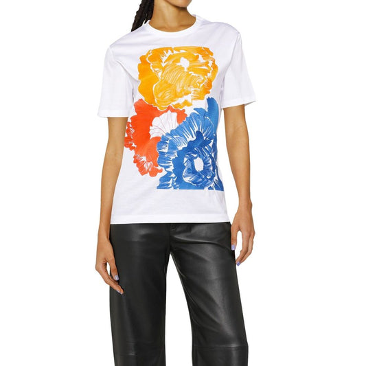 Salvatore Ferragamo White Cotton T-Shirt