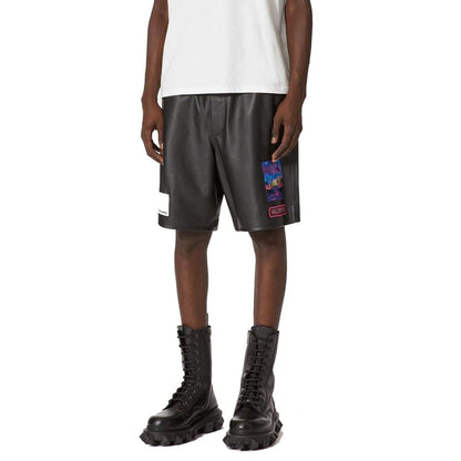 Valentino Leather Shorts