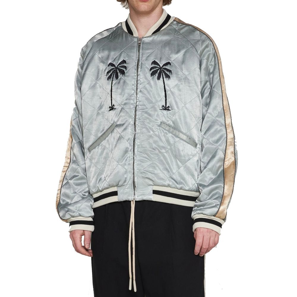 Palm Angels Quilted Logo Jacket
