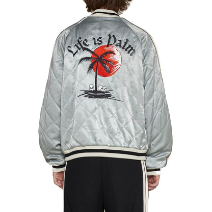 Palm Angels Quilted Logo Jacket