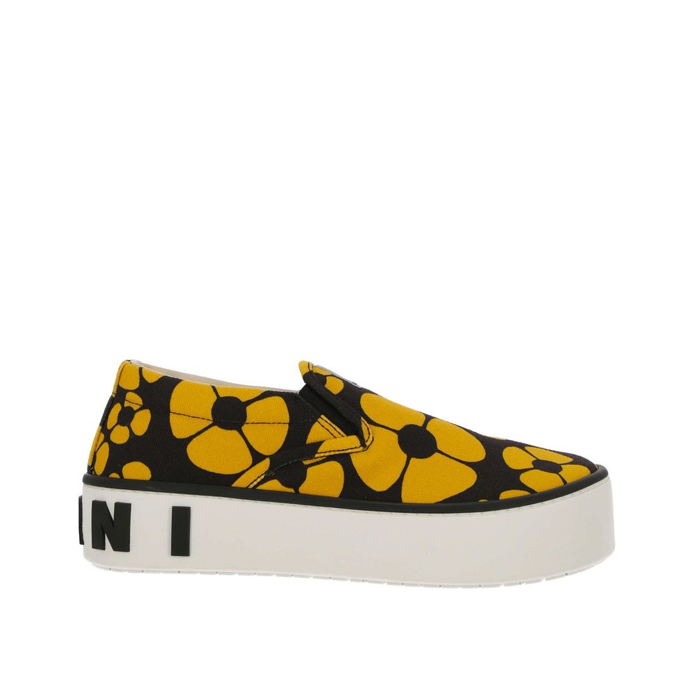 Marni Bedruckte Slip-On-Sneaker