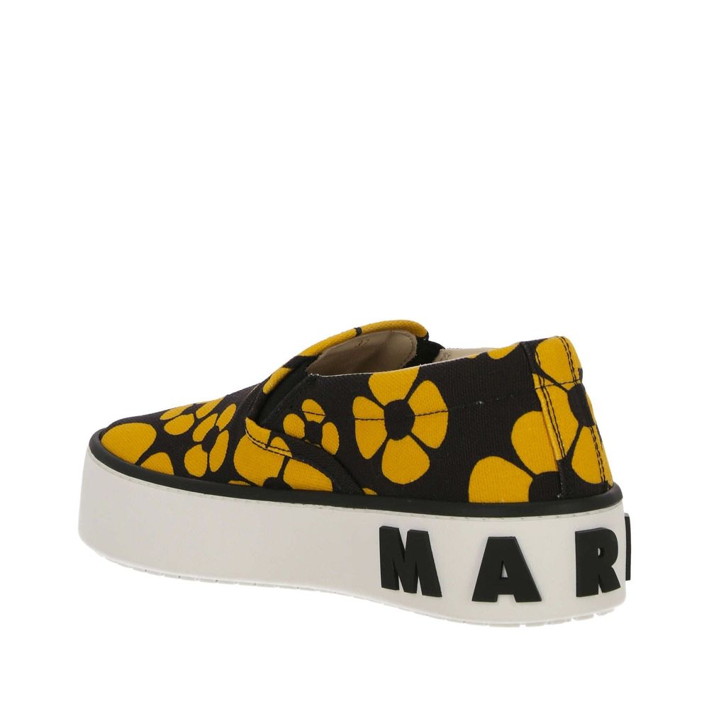 Marni Bedruckte Slip-On-Sneaker