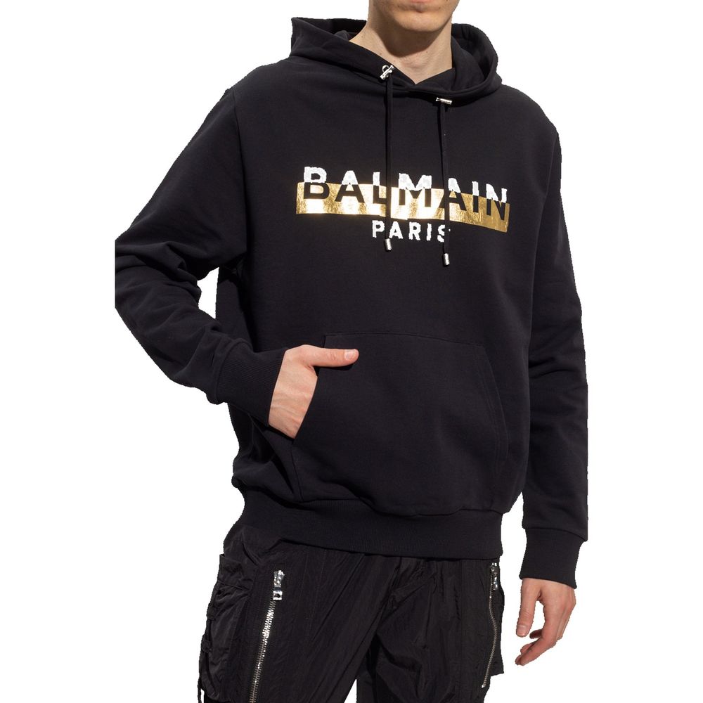 Balmain-Kapuzenpullover mit Logo
