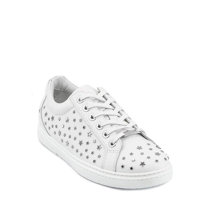 Jimmy Choo Cash Star Leder-Sneaker