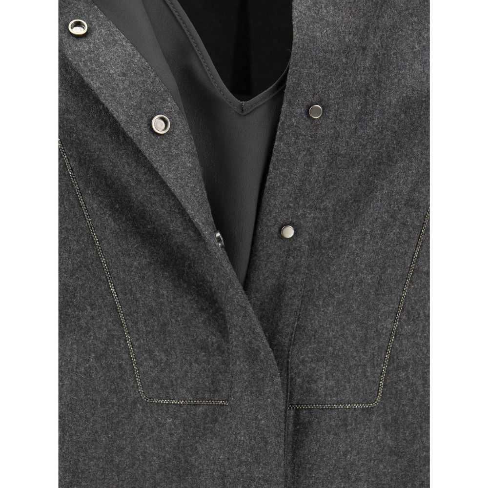 Brunello Cucinelli Wollkleid