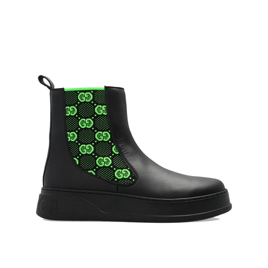 Gucci GG Lederstiefel