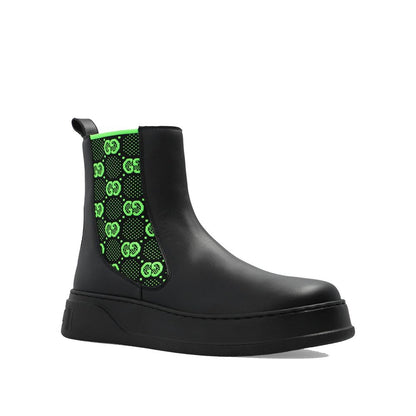 Gucci GG Lederstiefel