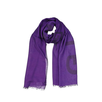 Givenchy Purple Cashmere Scarf