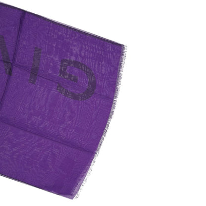 Givenchy Purple Cashmere Scarf