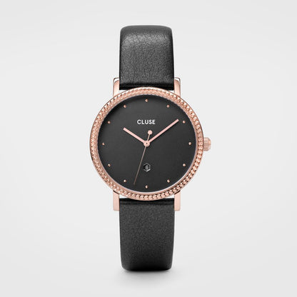 Cluse – Graue Lederuhr