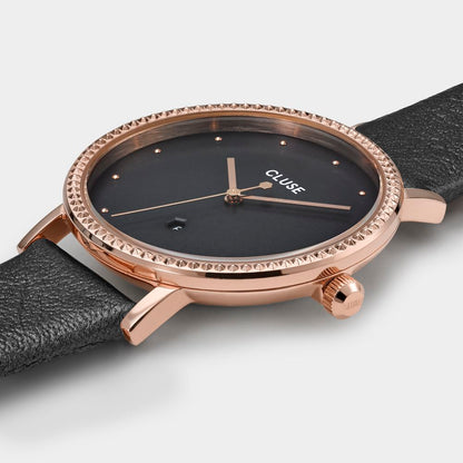 Cluse – Graue Lederuhr