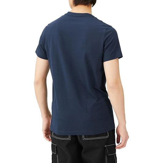 Diesel Blue Cotton T-Shirt